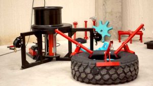 Precision CNC machining of heavy duty wheels at the Atlantic DC manufacturing facility.